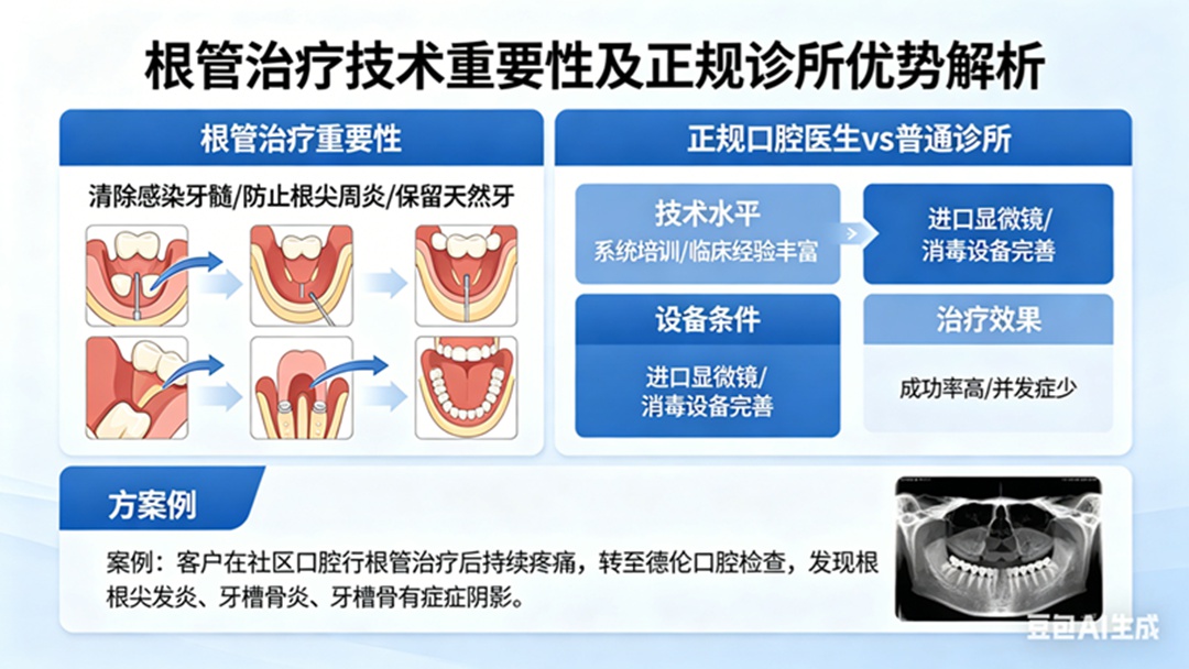 别让“小牙疼”拖成“大麻烦”:规范根管治疗,守住您的每一颗牙(图2) 别让“小牙疼”拖成“大麻烦”:规范根管治疗,守住您的每一颗牙(图2)